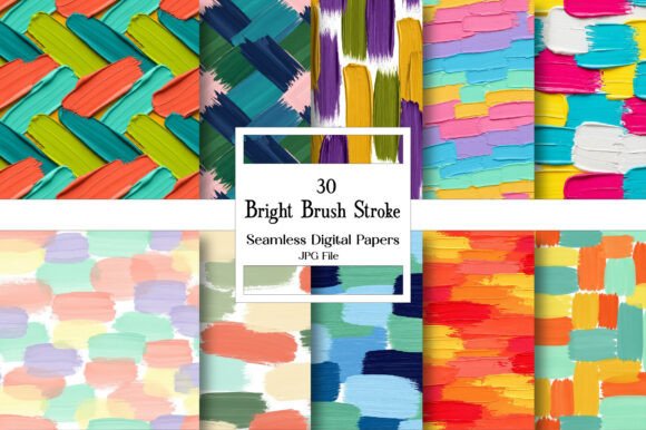 Bright Brush Strokes Seamless Textures: Your Ultimate Digital Resource
