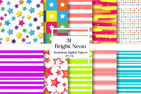 Bright Neon Digital Paper Pack: A Comprehensive Evaluation for Creators