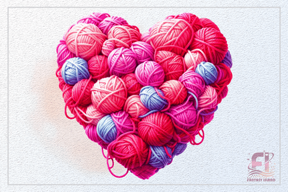 Craft Your Heart with a Yarn Ball Valentine