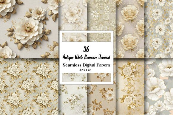Crafting a Strategic Identity with Antique White Romance Journal Paper