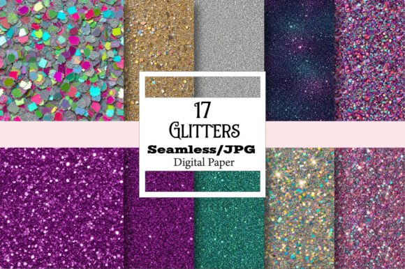 Spark Your Creative Universe with Glitters Digital Paper