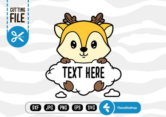Strategic Crafting: Unleashing the Marketing Power of a Cute Woodland Cloud SVG, Deer SVG