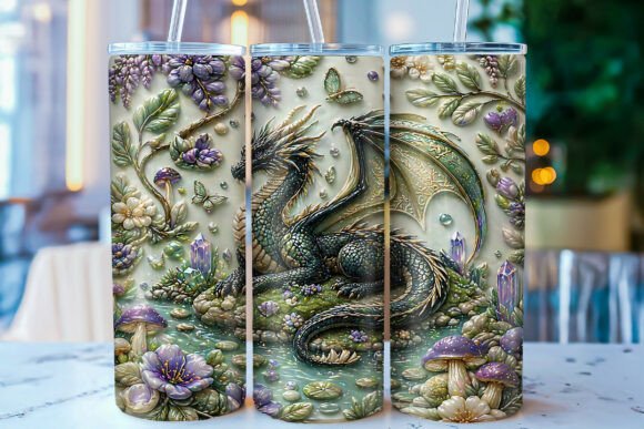 The Art of Personalization: How the Dragon Fantasy Tumbler Wrap Captures a Modern Creative Movement