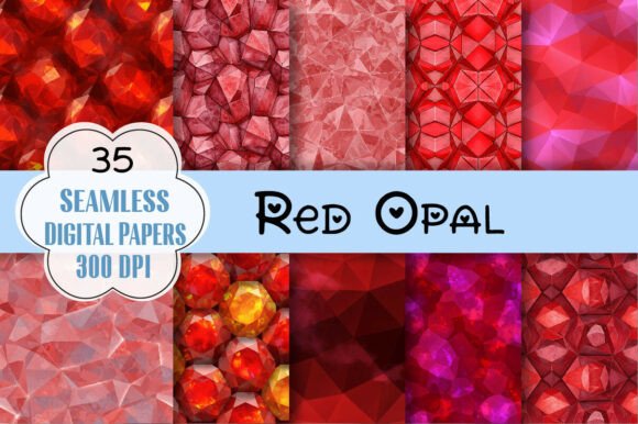 The Seamless Red Opal Digital Paper: Your Essential Tool for Modern Creativity