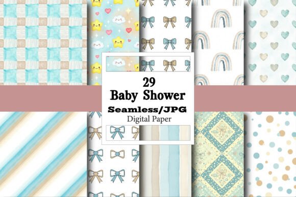 The Ultimate Creative Toolkit: Unleashing the Power of Baby Shower Digital Paper