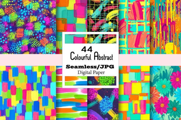 The Versatile Power of Colourful Abstract Seamless Patterns