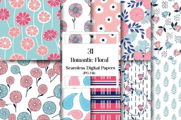 The Versatile Power of Romantic Floral Digital Paper