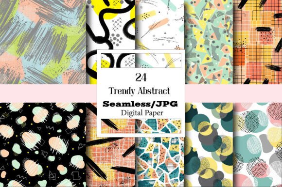 The Versatile World of Trendy Abstract Patterns: A Designer's Resource Guide